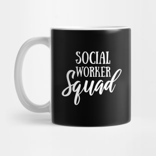 Funny Social Worker Graduation Gift Social Worker Gradution Gift social worker gifts Social Worker Squad Mug